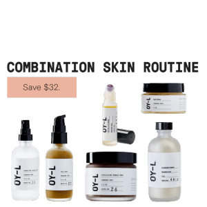 oy routine combination skin